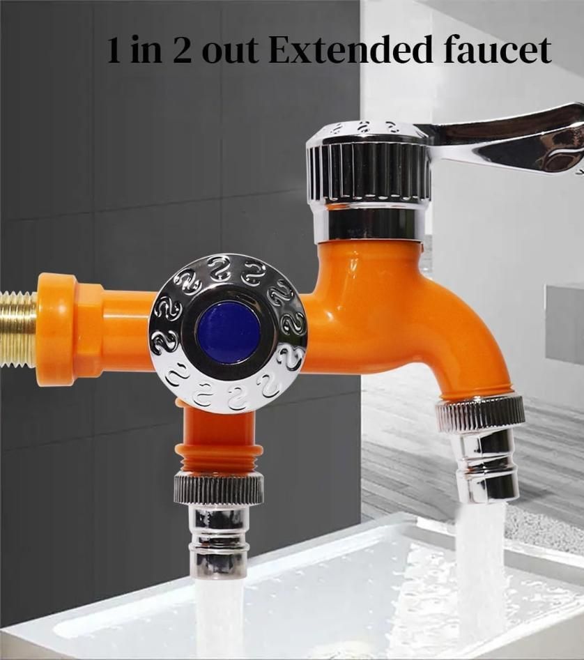 Dual Control 2-in-1 Multi-Functional Faucet: Streamline Your Sink with Precision