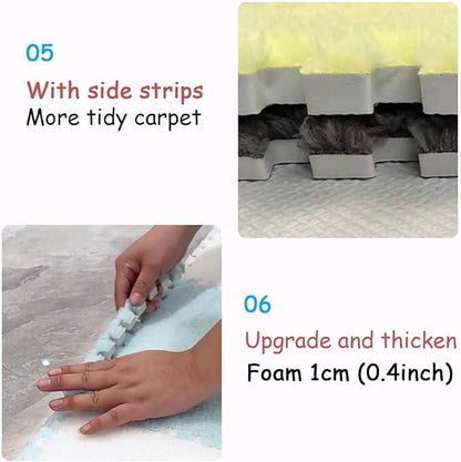 Interlocking Carpet Tiles Mat – Soft, Durable & Easy-to-Install Flooring Solution for Home & Office