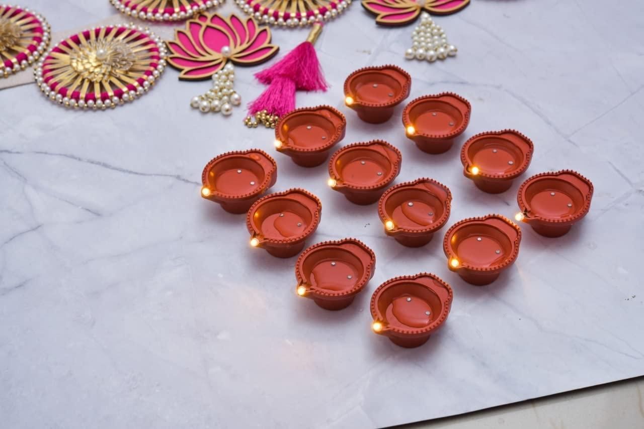 Reusable Water Sensor LED Diya 🪔 (🔥 Diwali Offer Limited Stock 🔥)