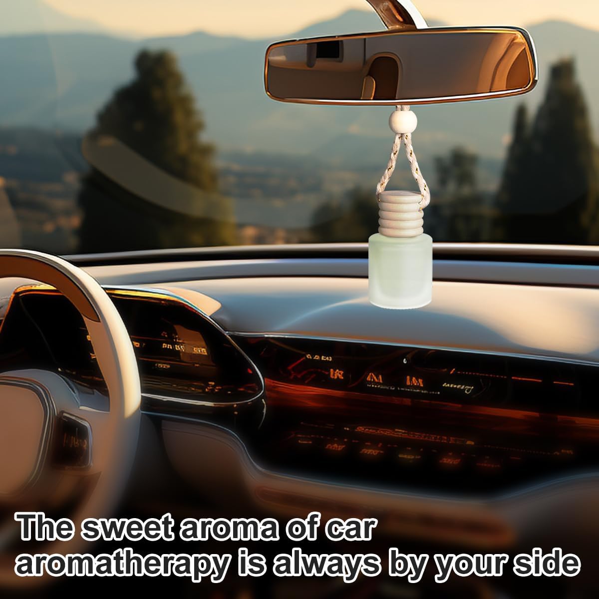 Aromatic Hanging Car Perfume Pods Diffuser – Long Lasting Natural Fragrance for Fresh Drive