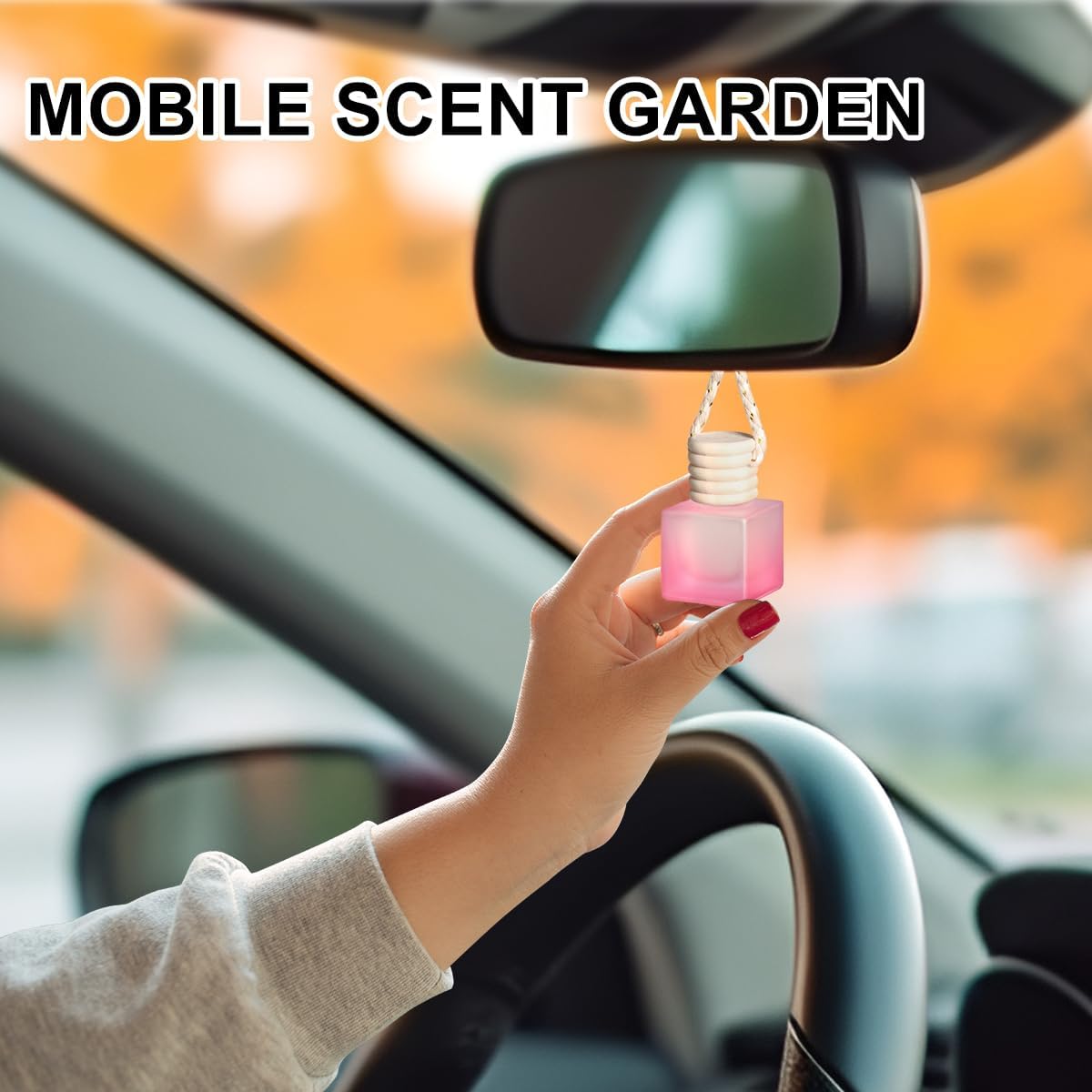 Aromatic Hanging Car Perfume Pods Diffuser – Long Lasting Natural Fragrance for Fresh Drive