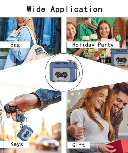 Retro Sound Mini Keychain – Portable Vintage Style Keyring with Fun Sound Effects