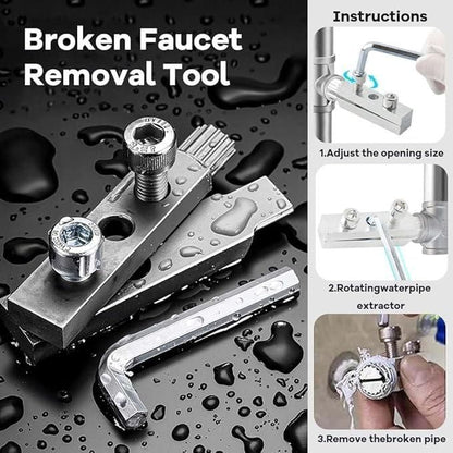 Broken Faucet Removal Tool Bolt Extractor Kit