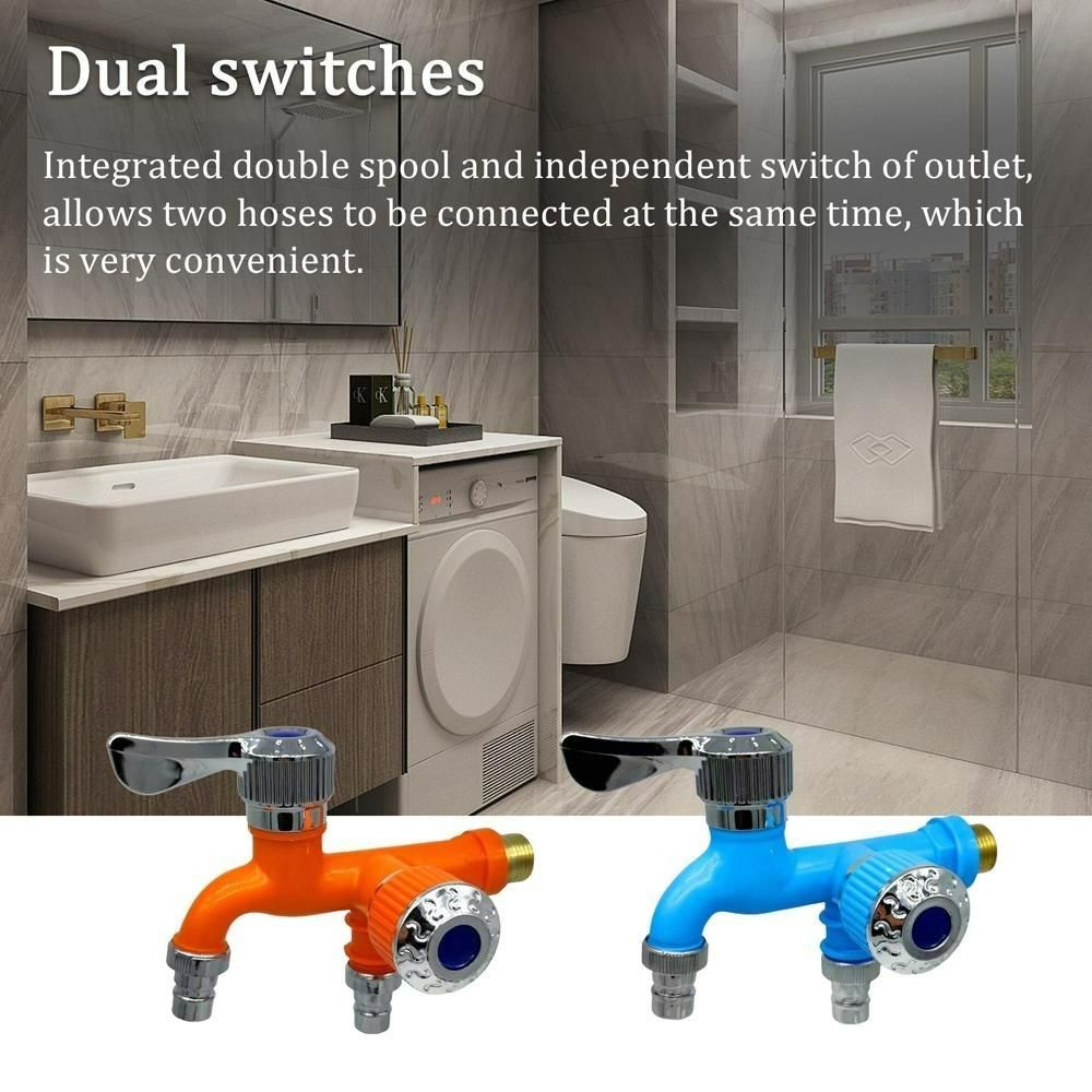 Dual Control 2-in-1 Multi-Functional Faucet: Streamline Your Sink with Precision