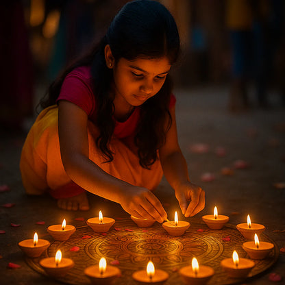 Reusable Water Sensor LED Diya 🪔 (🔥 Diwali Offer Limited Stock 🔥)